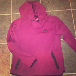 Nike slouchy hooded sweatshirt